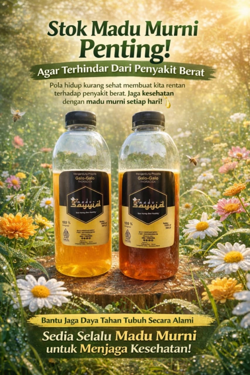 Stok madu murni